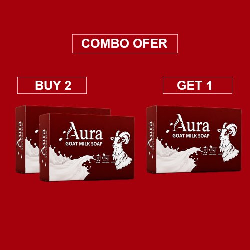 Buy 2 Goat Milk Soaps, Get 1 Goat Milk Soap FREE